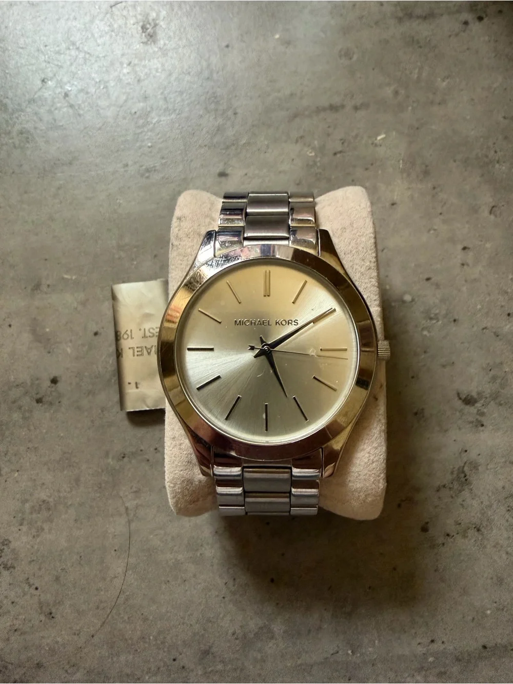 Michael Kors Unisex Silver Bracelet Watch